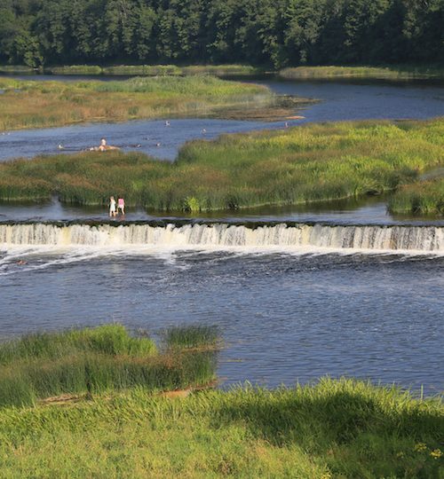 Wasserfall in Kuldiga